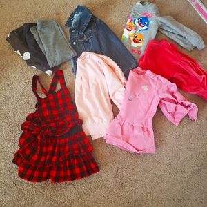 Toddler Girl Winter Lot 4T